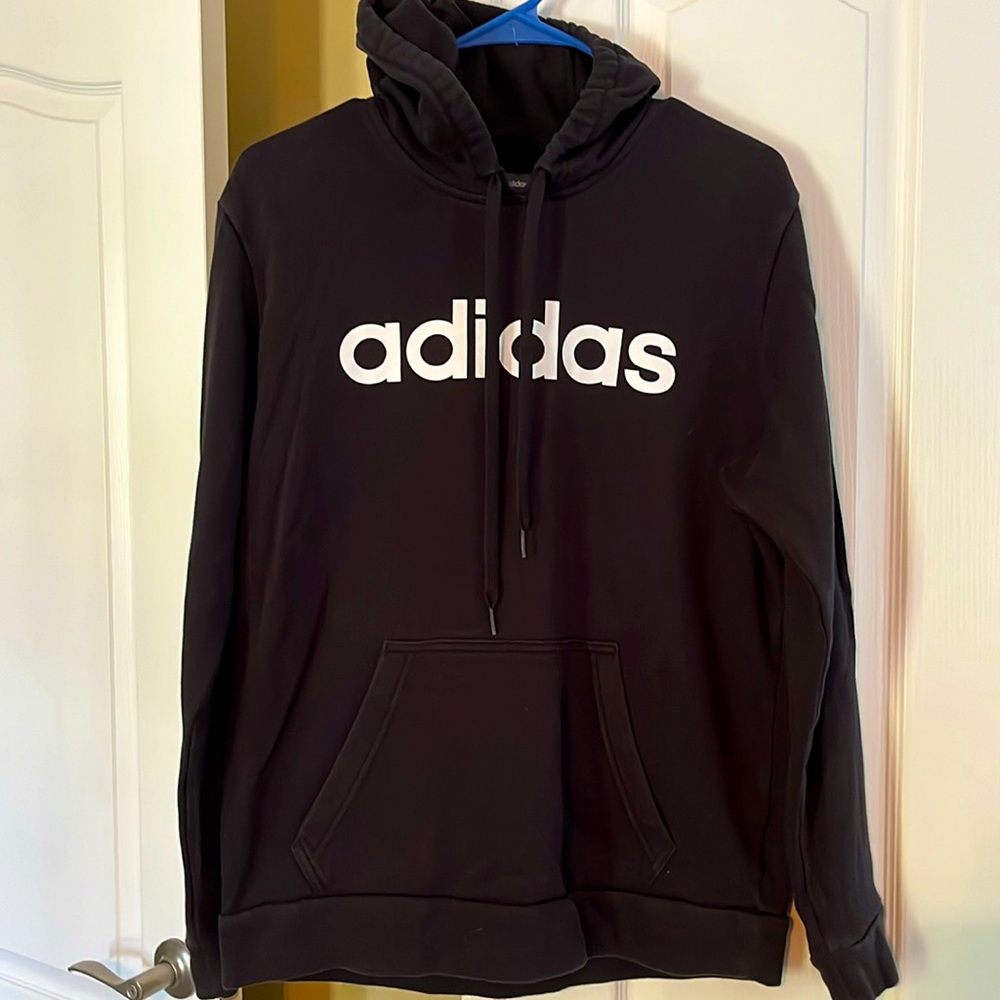 Adidas Classic Hoodie Sweatshirt with pouch
